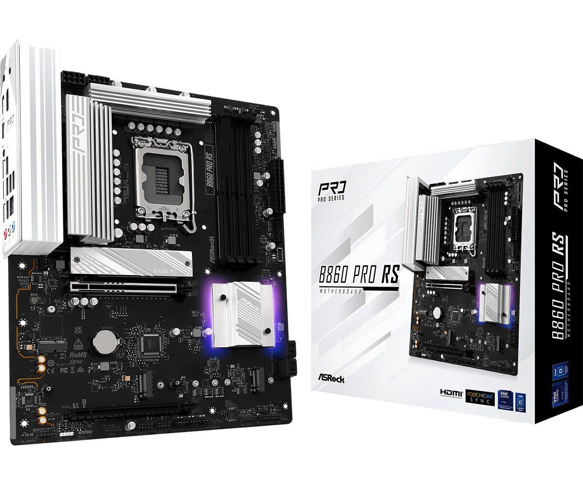 Asrock B860 Pro RS Intel B860 LGA 1851 (Socket V1) ATX - Image 1