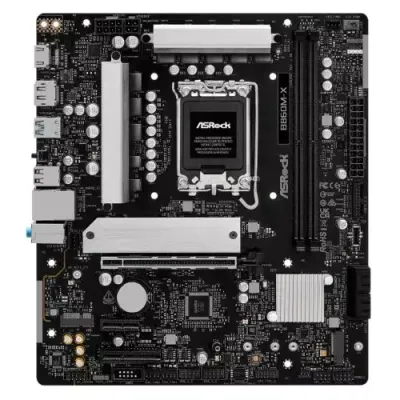 Asrock B860M-X Intel LGA 1851 (Socket V1) Intel Core Ultra (Series 2) DDR5-SDRAM 128 GB DIMM - Thumbnail 2