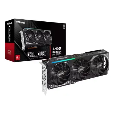 Asrock AMD Radeon RX 9070 Challenger 16GB GDDR6 - Thumbnail 2