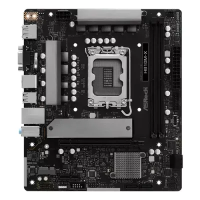 Asrock H810M-X Intel H810 LGA 1851 (Socket V1) micro ATX - Thumbnail 2