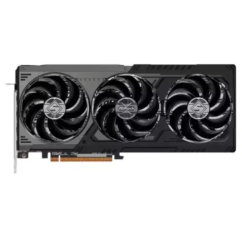 Asrock Radeon RX 9070 XT Steel Legend Dark AMD 16 GB GDDR6 - Image 1