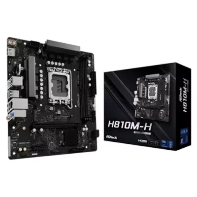 Asrock H810M-H Intel H810 LGA 1851 (Socket V1) micro ATX - Thumbnail 2