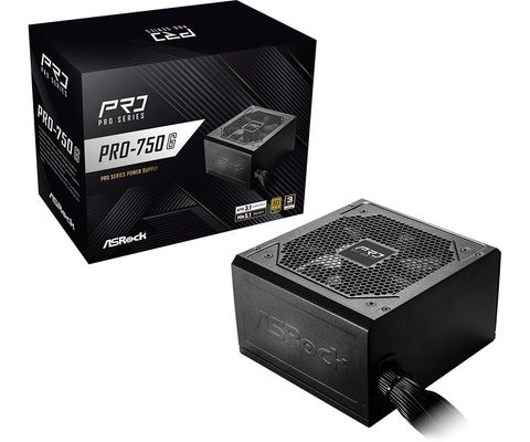 Asrock PRO-750G power supply unit 750 W 24-pin ATX ATX Black
