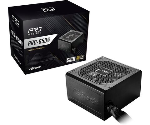 Asrock PRO-650G power supply unit 650 W 24-pin ATX ATX Black