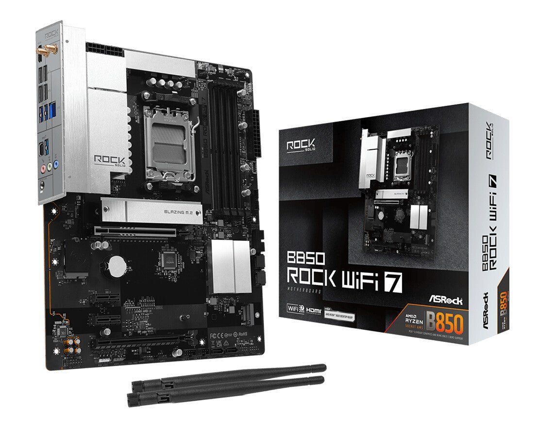 Asrock B850 Rock WiFi 7 AMD B850 Socket AM5 ATX - Image 1