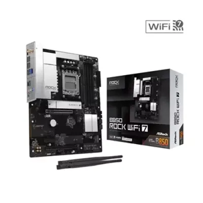 Asrock B850 Rock WiFi 7 AMD B850 Socket AM5 ATX - Thumbnail 2