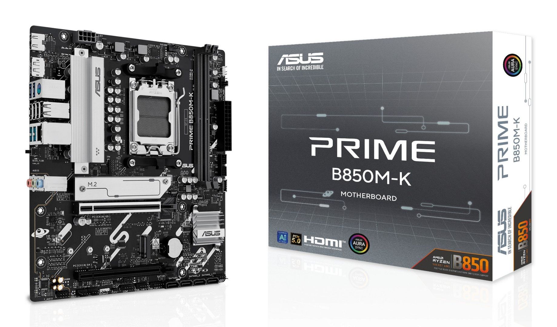 ASUS PRIME B850M-K AMD B850 Socket AM5 micro ATX - Image 1