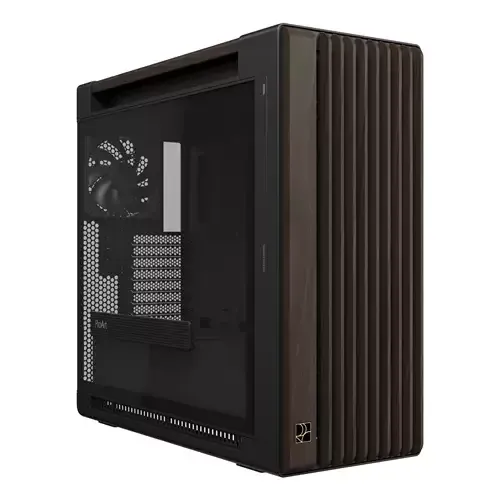 ASUS ProArt PA602 Wood Edition Modern Black - Tempered Glass Panel Midi Tower Black Wood - Image 1