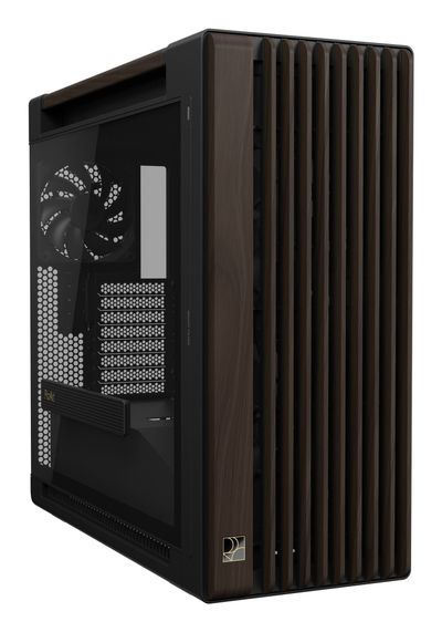 ASUS ProArt PA602 Wood Edition Modern Black - Tempered Glass Panel Midi Tower Black Wood - Thumbnail 2