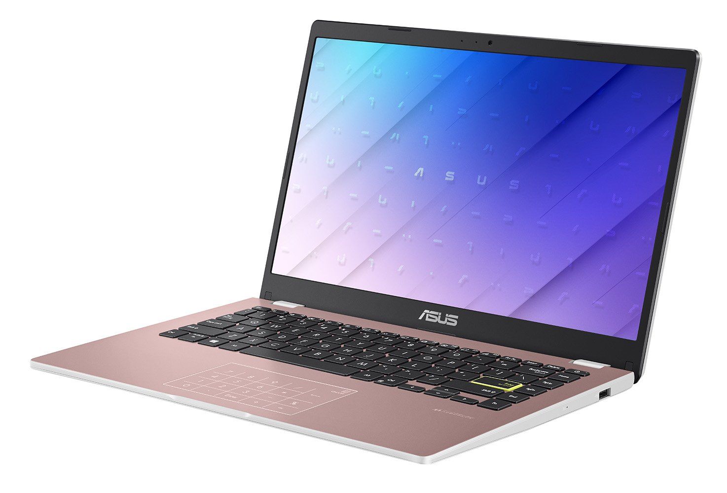 ASUS Vivobook Go 14 E410KA-EB997WS Intel® Celeron® N N4500 Laptop 35.6 cm (14") Full HD 4 GB DDR4-SDRAM 128 GB eMMC Wi-Fi 5 (802.11ac) Windows 11 Home in S mode Pink - Image 1