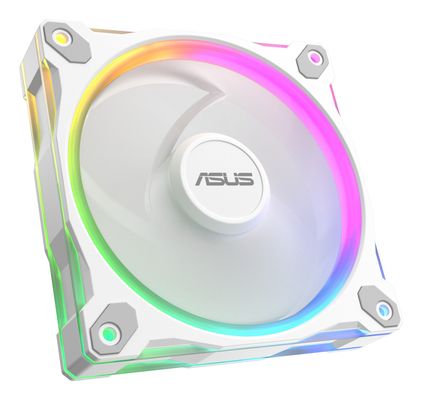 ASUS Prime MR120 Fan ARGB White Computer case 12 cm - Thumbnail 2