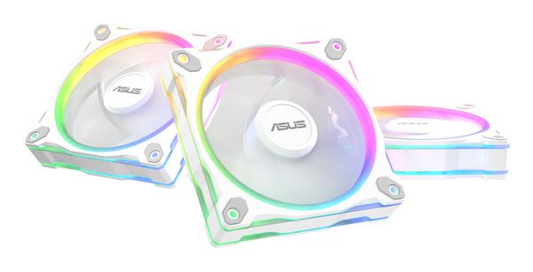 ASUS Prime MR120 Fan ARGB White 3in1 Computer case 12 cm - Thumbnail 2