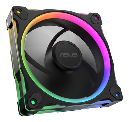 ASUS Prime MR120 Fan ARGB Reverse Black Computer case 12 cm - Thumbnail 2