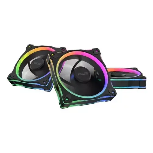 ASUS Prime MR120 Fan ARGB Reverse Black 3in1 Computer case 12 cm 3 pc(s) - Image 1