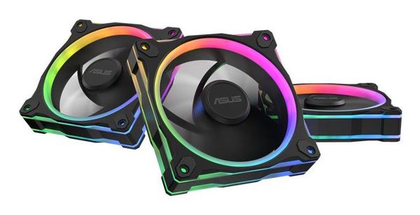 ASUS Prime MR120 Fan ARGB Reverse Black 3in1 Computer case 12 cm 3 pc(s) - Thumbnail 2