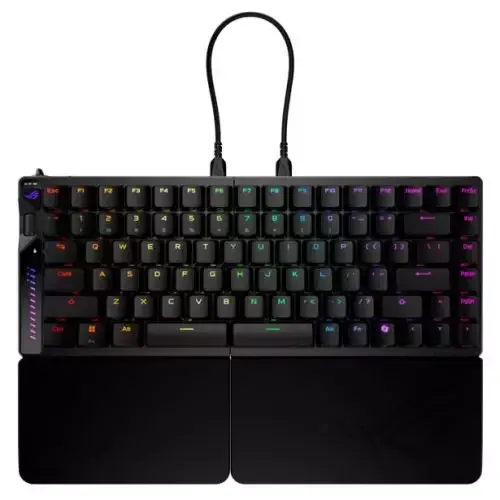 ASUS ROG Falcata keyboard Gaming USB + RF Wireless + Bluetooth QWERTY Black - Image 1