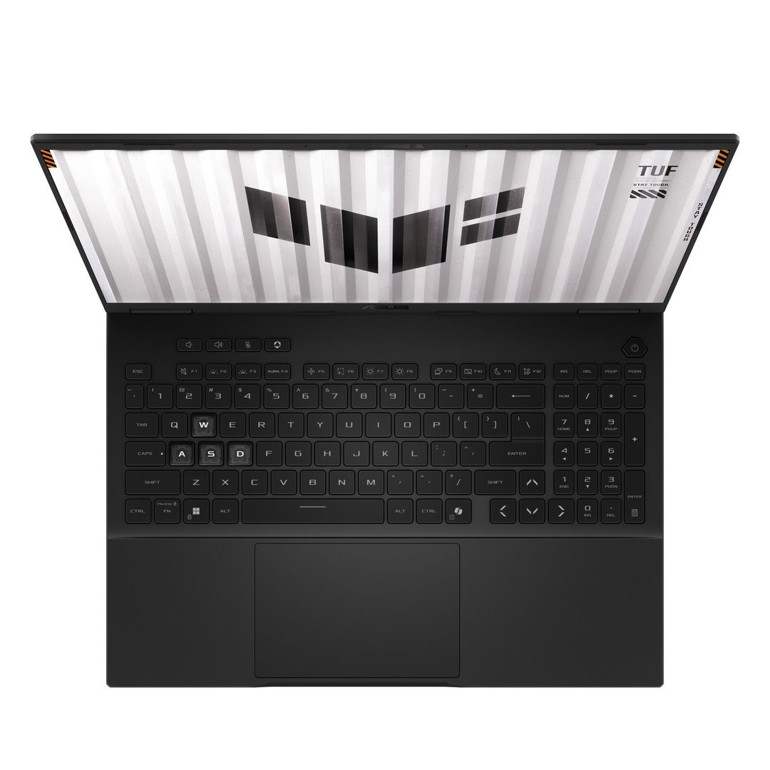 ASUS TUF Gaming A16 FA608UM-RV010W laptop AMD Ryzen™ 7 260 40.6 cm (16") WUXGA 16 GB DDR5-SDRAM 1 TB SSD NVIDIA GeForce RTX 5060 Wi-Fi 6E (802.11ax) Windows 11 Home Grey - Image 1