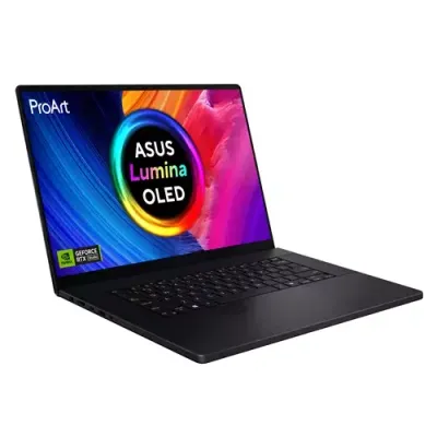 ASUS ProArt P16 H7606WI-ME045W Copilot+ PC AMD Ryzen AI 9 HX 370 Laptop 40.6 cm (16") Touchscreen 4K Ultra HD 32 GB LPDDR5x-SDRAM 2 TB SSD NVIDIA GeForce RTX 4070 Wi-Fi 7 (802.11be) Windows 11 Home Black
