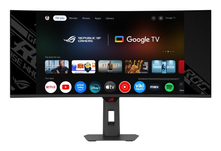 ASUS ROG Strix OLED XG34WCDMTG computer monitor 86.4 cm (34") 3440 x 1440 pixels QD-OLED Black - Image 1