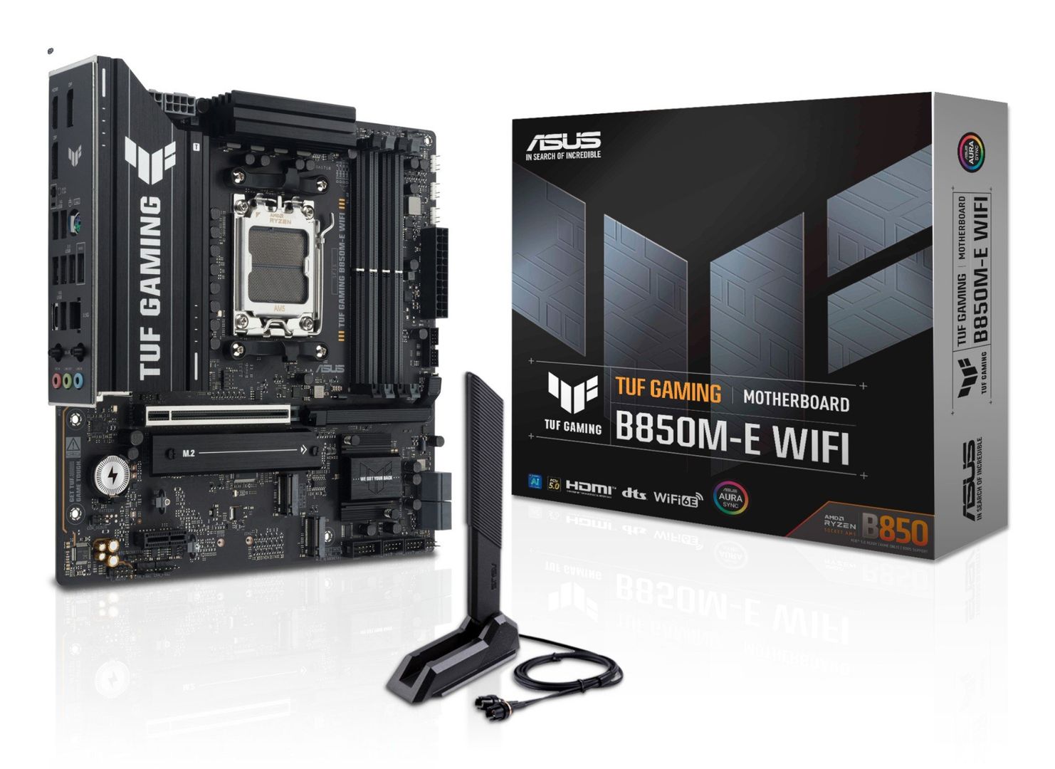 ASUS TUF GAMING B850M-E WIFI AMD B850 Socket AM5 micro ATX - Image 1