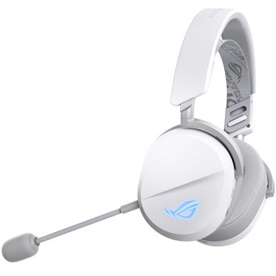ASUS ROG Pelta Headset Wired &amp; Wireless Head-band Gaming USB Type-C Bluetooth White - Thumbnail 2