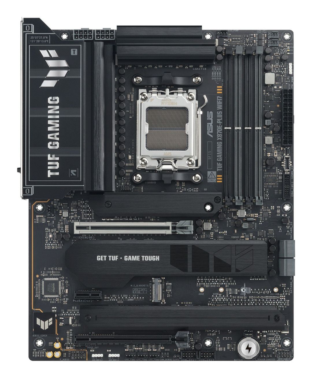 ASUS TUF GAMING X870E-PLUS WIFI7 AMD X870E Socket AM5 ATX - Image 1