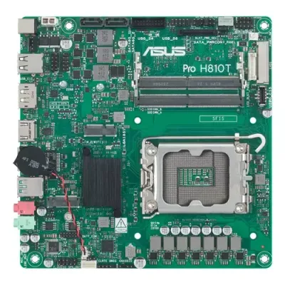 ASUS Pro H810T-CSM Intel H810 LGA 1851 (Socket V1) mini ITX - Thumbnail 2