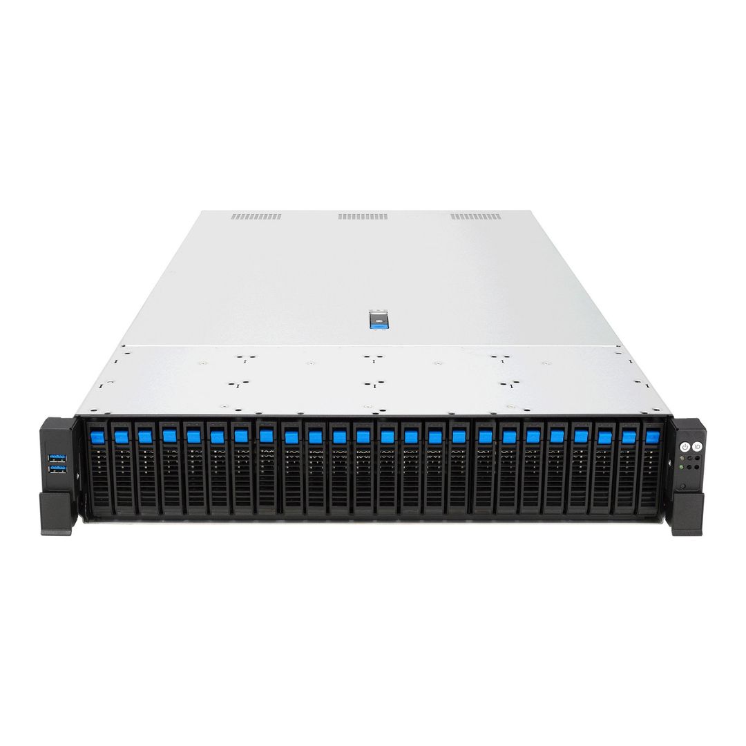 ASUS RS720-E12-RS24G Rack (2U) Black, Silver - Image 1