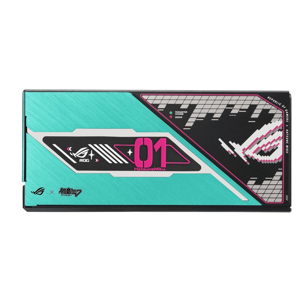 ASUS ROG -THOR-1200P3-MIKU power supply unit 1200 W 20+4 pin ATX ATX Multicolour - Image 1