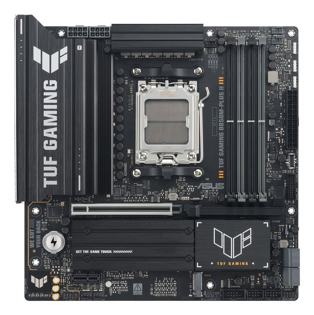 ASUS TUF GAMING B850M-PLUS II AMD B850 Socket AM5 micro ATX - Image 1