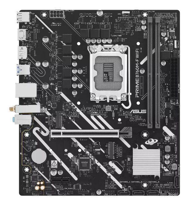 ASUS PRIME B760M-F WIFI Intel B760 LGA 1700 micro ATX - Image 1