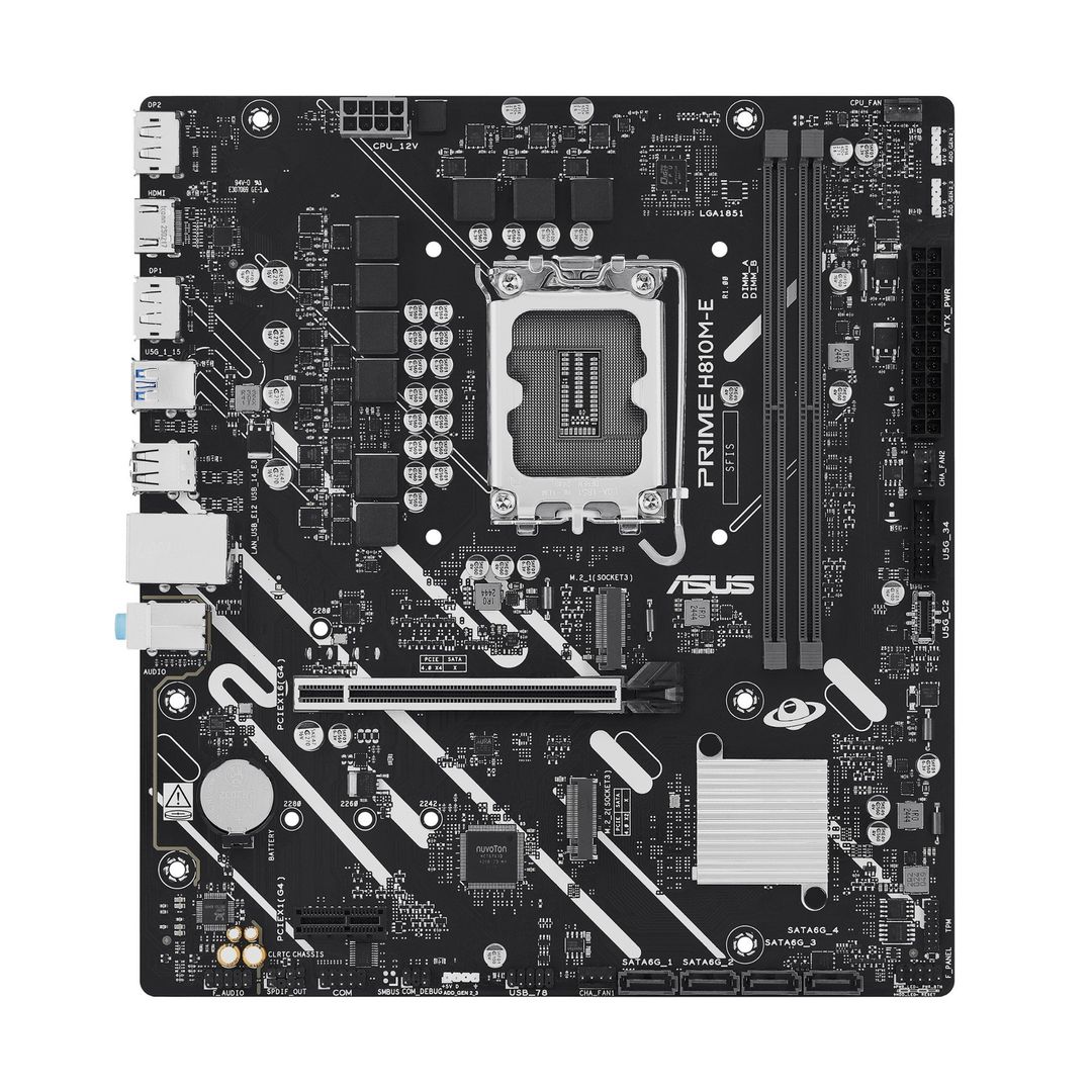 ASUS AM5 PRIME H810M-E-CSM M-ATX - Image 1