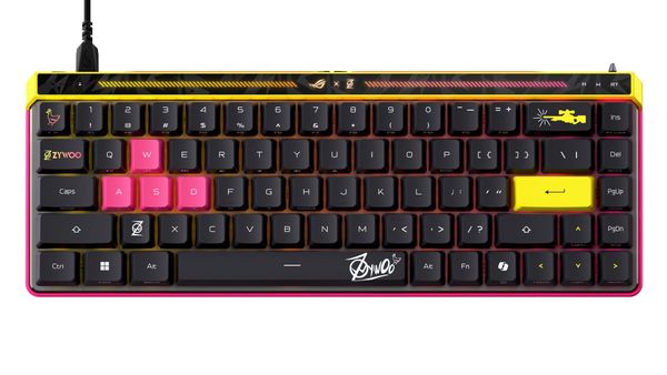 ASUS ROG Falchion Ace HFX ZywOo Edition keyboard Gaming USB QWERTY US