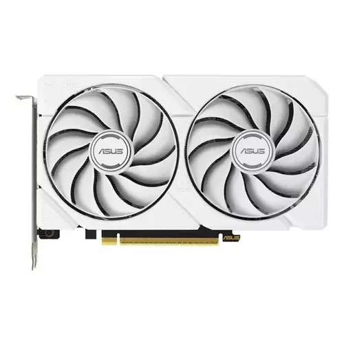 ASUS Dual -RX9060XT-16G-WHITE AMD Radeon RX 9060 XT 16 GB GDDR6 - Image 1
