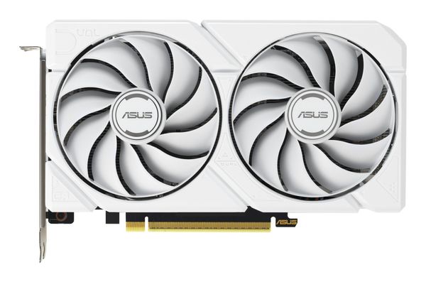 ASUS Dual -RX9060XT-16G-WHITE AMD Radeon RX 9060 XT 16 GB GDDR6 - Thumbnail 2