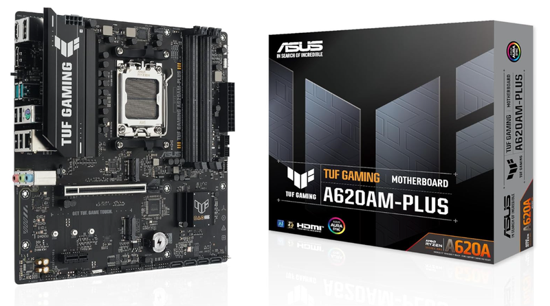 ASUS PRIME A620AM-A-CSM AMD A620A Socket AM5 micro ATX - Image 1