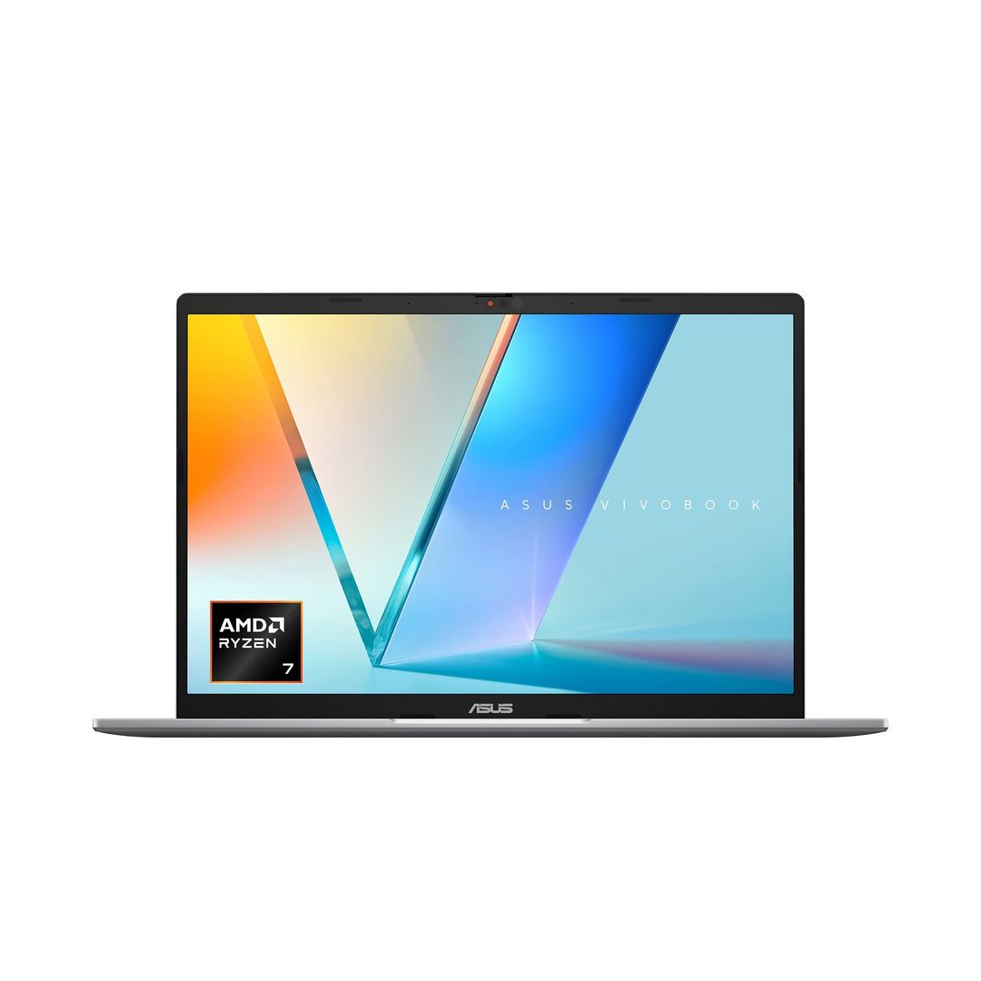 ASUS Vivobook S 14 M3407HA-LY025W Copilot+ PC AMD Ryzen™ 7 260 Laptop 35.6 cm (14") WUXGA 16 GB DDR5-SDRAM 512 GB SSD Wi-Fi 6 (802.11ax) Windows 11 Home Silver - Image 1