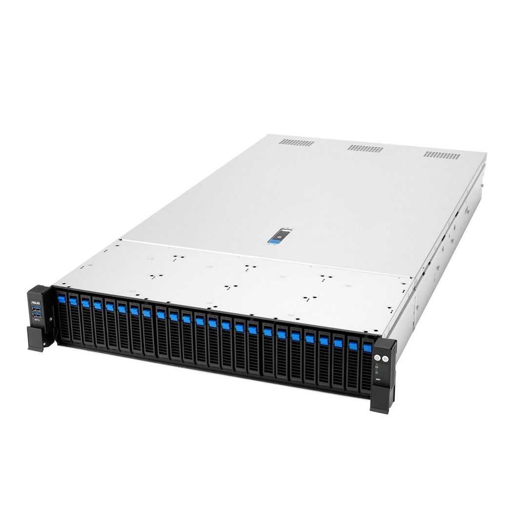 ASUS RS720A-E13-RS24G Socket SP5 Rack (2U) Black, Silver - Image 1