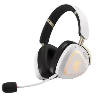 ASUS ROG Delta II-KJP Headset Wired & Wireless Head-band Gaming Bluetooth Black, White - Thumbnail 2