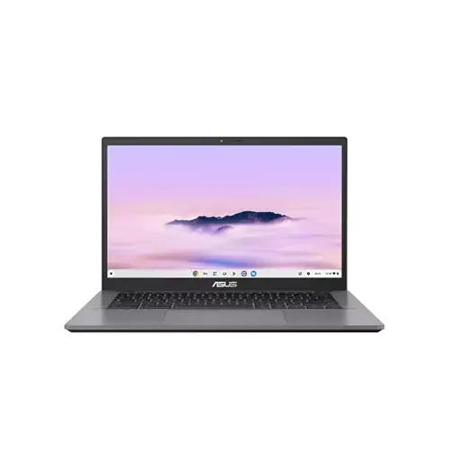 ASUS Chromebook Plus CX34 CB3402CVA-MW0411 Intel Core 5 120U 35.6 cm (14") Touchscreen Full HD 16 GB LPDDR5-SDRAM 256 GB UFS Wi-Fi 6E (802.11ax) ChromeOS Grey - Image 1