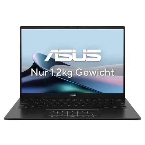 ASUS Zenbook 14 OLED UM3406GA-QD004W Copilot+ PC AMD Ryzen AI 7 445 Laptop 35.6 cm (14") WUXGA 16 GB LPDDR5x-SDRAM 1 TB SSD Wi-Fi 6E (802.11ax) Windows 11 Home Black - Image 1