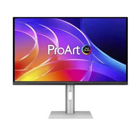 ASUS ProArt OLED PA279CDV computer monitor 67.3 cm (26.5") 3840 x 2160 pixels 4K Ultra HD QD-OLED Black Silver - Thumbnail 2
