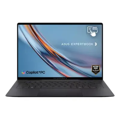 ASUS ExpertBook B3 Flip B9406CA-U731X Copilot+ PC Intel Core Ultra 7 356H Laptop 35.6 cm (14") Touchscreen WQXGA+ 32 GB LPDDR5x-SDRAM 1 TB SSD Wi-Fi 7 (802.11be) Windows 11 Pro Grey - Thumbnail 2