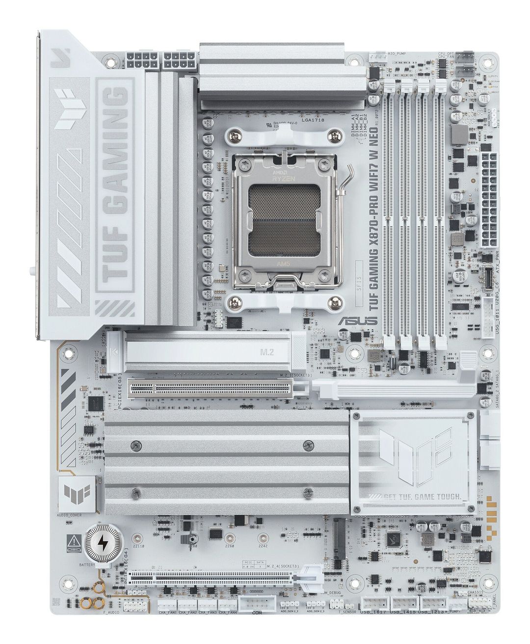 ASUS TUF GAMING X870-PRO WIFI7 W NEO AMD X870 Socket AM5 ATX - Image 1