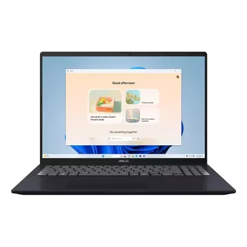 ASUS Vivobook 16 X1607CA-MB063W Copilot+ PC Intel Core Ultra 7 255H Laptop 40.6 cm (16") WUXGA 16 GB DDR5-SDRAM 1 TB SSD Wi-Fi 6 (802.11ax) Windows 11 Home Blue - Image 1