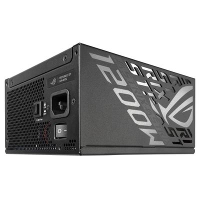 ASUS ROG -STRIX-1200P-GAMING-E power supply unit 1200 W 20+4 pin ATX ATX Black Multicolour - Thumbnail 2