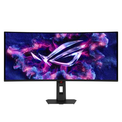 ASUS ROG Strix OLED XG34WCDMS computer monitor 86.4 cm (34") 3440 x 1440 pixels UltraWide Quad HD QD-OLED Black