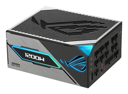 ASUS ROG -THOR-1200P3-GAMING-E power supply unit 1200 W 24-pin ATX ATX Black - Thumbnail 2