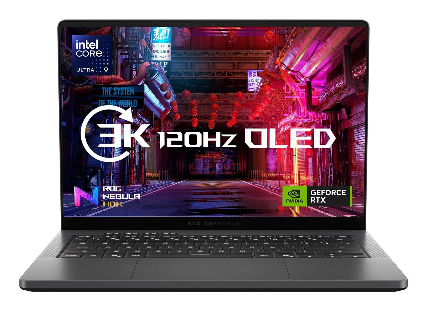 ASUS ROG Zephyrus G14 GU405AP-SY004W Intel Core Ultra 9 386H Laptop 35.6 cm (14") 3K 32 GB LPDDR5x-SDRAM 1 TB SSD NVIDIA GeForce RTX 5070 Wi-Fi 7 (802.11be) Windows 11 Home Grey - Image 1