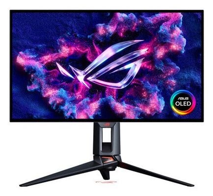 ASUS ROG Swift OLED PG27UCWM computer monitor 67.3 cm (26.5") 3840 x 2160 pixels 4K Ultra HD QD-OLED Black - Thumbnail 2
